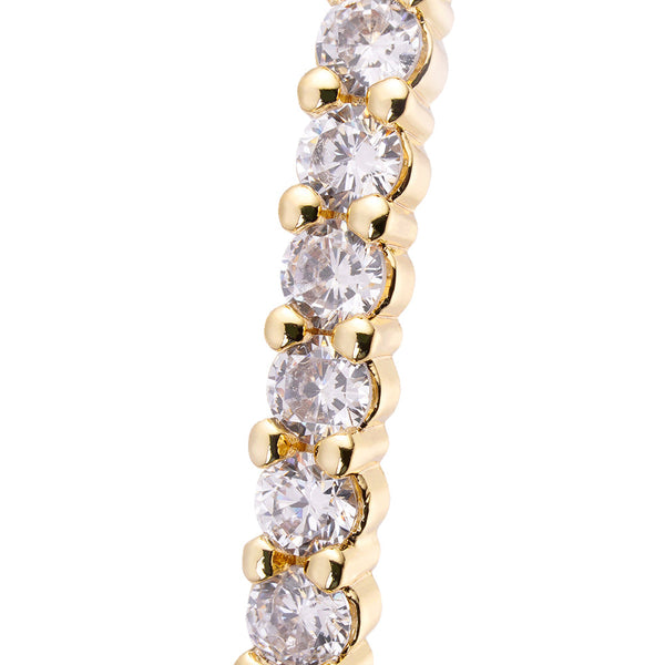 Big Daddy Large Hoop Diamond Earring - Earring