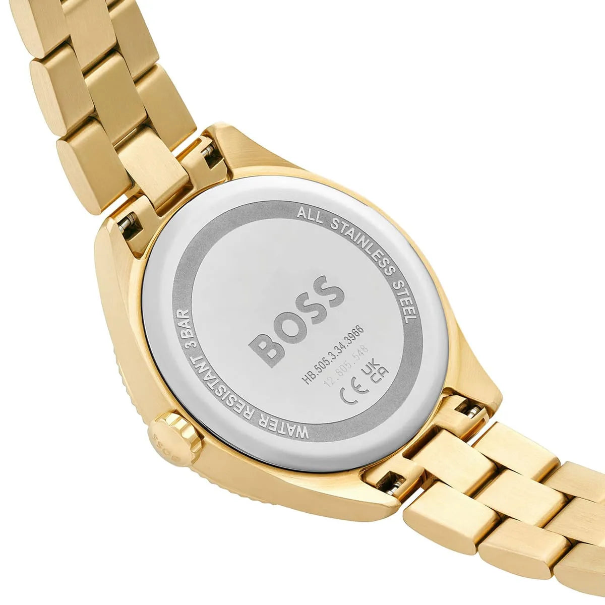 BOSS by Hugo Boss Gold Steel Green Dial Women's Watch - 1502729