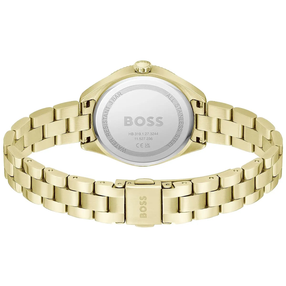 BOSS by Hugo Boss Gold Steel Green Dial Women's Watch - 1502729