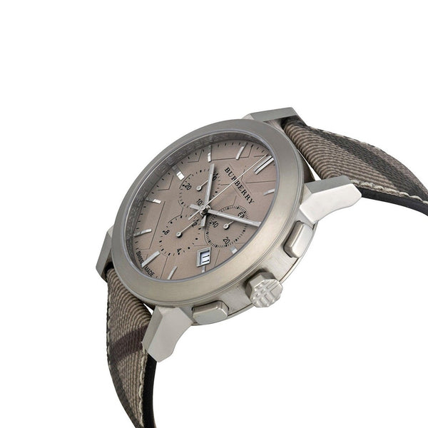 Burberry Men’s Swiss Made Leather Strap Light Brown Dial Men's Watch BU9358 - Watches of New Zealand #2
