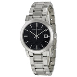 Burberry Black Check Stamped Dial Stainless Steel Ladies Watch BU9101 - Watches of New Zealand