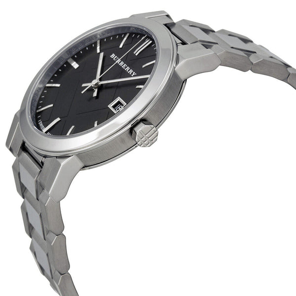 Burberry Black Dial Stainless Steel Unisex Watch BU9001 - Watches of New Zealand #2