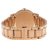 Burberry Brown Check Pattern Dial Rose Gold-plated Unisex Watch BU9005 - Watches of New Zealand #3