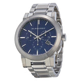 Burberry Chronograph Blue Dial Stainless Steel Men's Watch BU9363 - Watches of New Zealand