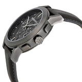 Burberry Chronograph Dark Grey Dial Dark Grey Leather Men's Watch BU9364 - Watches of New Zealand #2