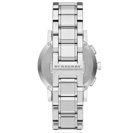 Burberry The City watch stainless steel bracelet detail with links and clasp