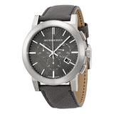Burberry Grey Dial Black Leather Men's Watch BU9362 - Watches of New Zealand