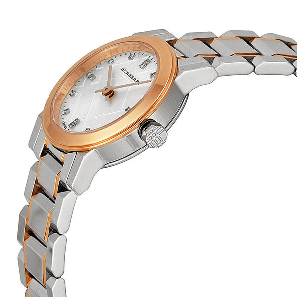 Burberry Heritage Grey Dial Two-tone Stainless Steel Ladies Watch BU9214 - Watches of New Zealand #2