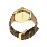 Burberry Honey Dial Honey Check Fabric-Coated Leather Unisex Watch BU10001 - Watches of New Zealand #3