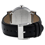 Burberry Silver Dial Black Leather Ladies Watch BU9106 - Watches of New Zealand #3