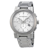 Burberry Silver Dial Chronograph Stainless Steel Men's Watch BU9350 - Watches of New Zealand