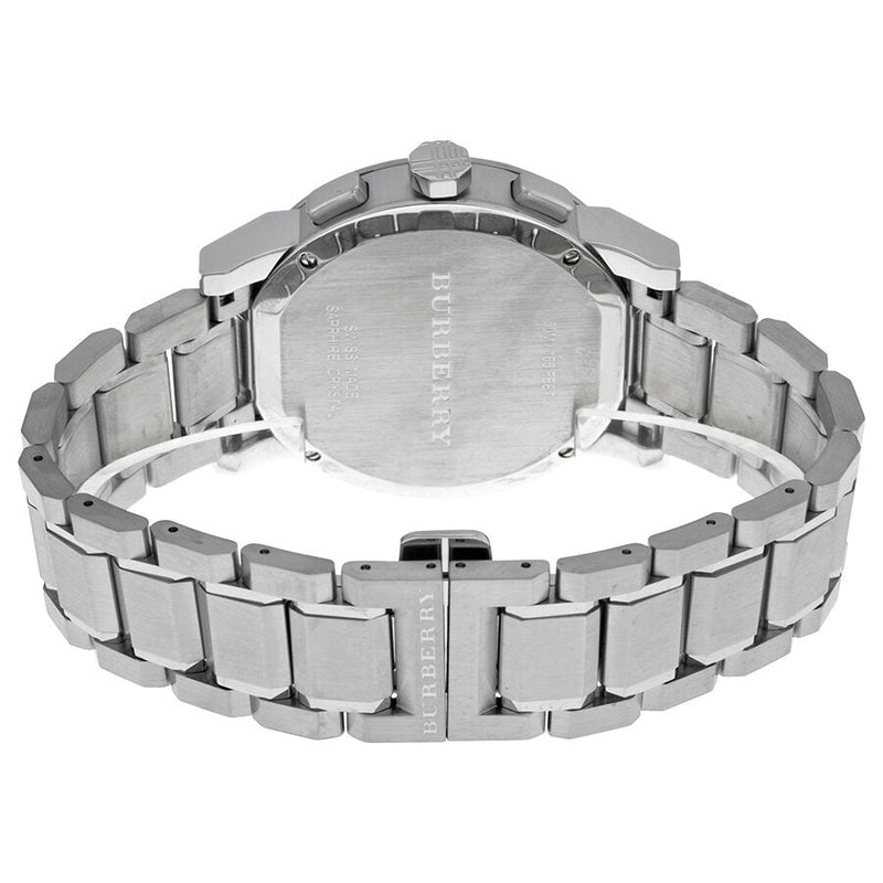 Burberry Silver Dial Chronograph Stainless Steel Men's Watch BU9350 - Watches of New Zealand #3