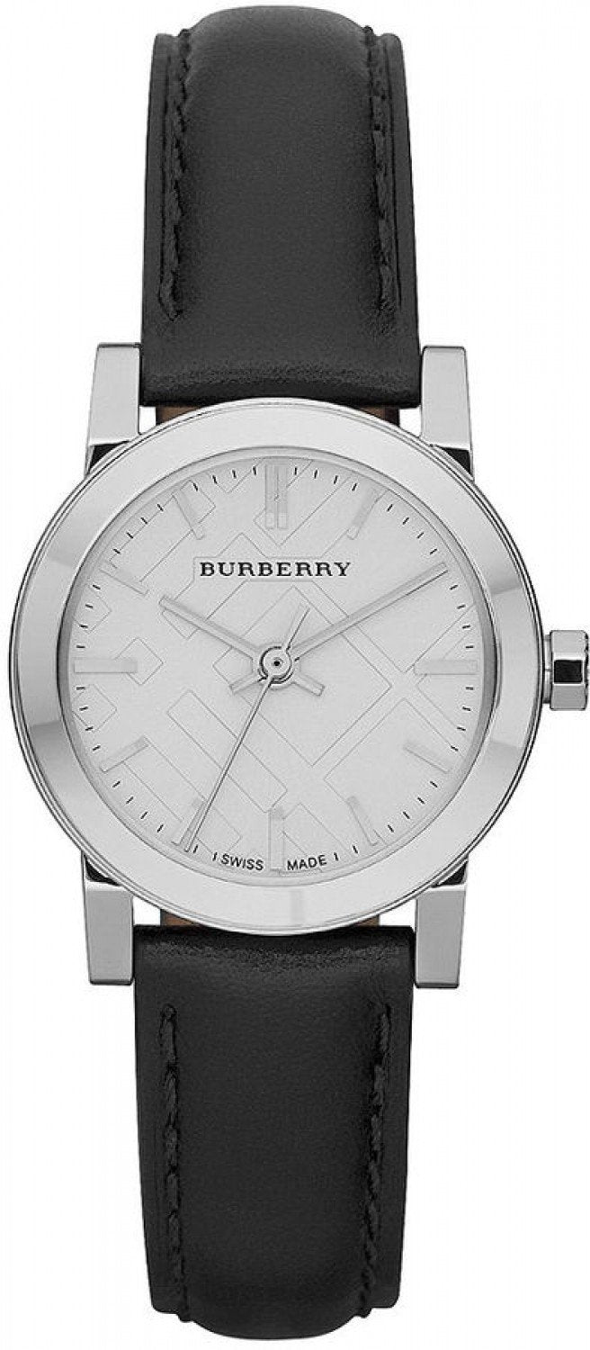 Burberry The City Black Leather Strap Women's Watch BU9206