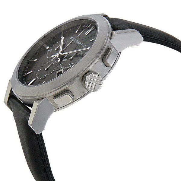 Burberry The City Leather Chronograph Men's Watch BU9359