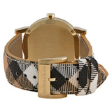Burberry The City Champagne Dial Haymarket Check Strap Unisex Watch BU9026 - Watches of New Zealand #3