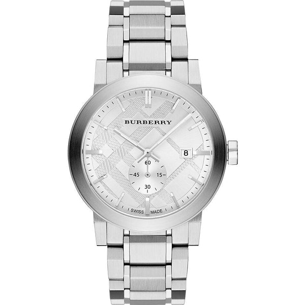 Burberry The City Silver Dial Stainless Steel Men's Watch BU9900 - Watches of New Zealand