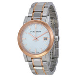 Burberry Two Tone Rose Gold Stainless Steel Bracelet Ladies Watch BU9105 - Watches of New Zealand