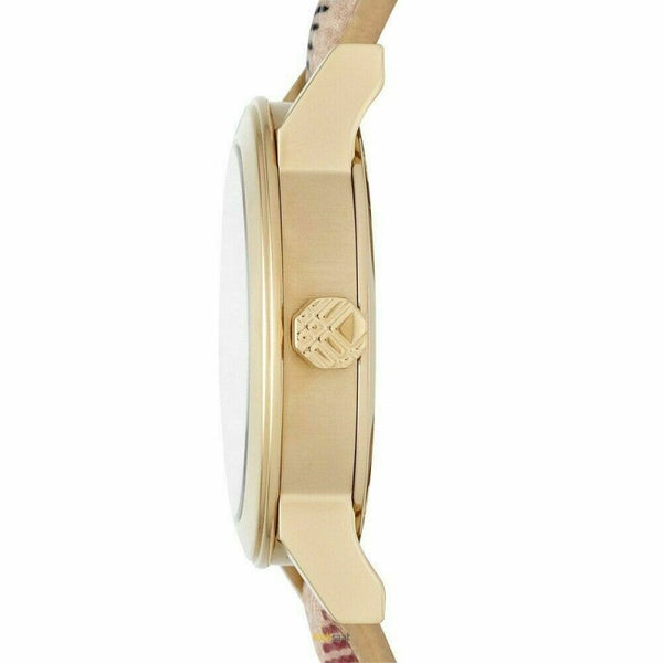 Burberry Women’s Swiss Made Quartz Multicolor Leather Strap Mother Of Pearl Dial Women's Watch BU9226 - Watches of New Zealand #2