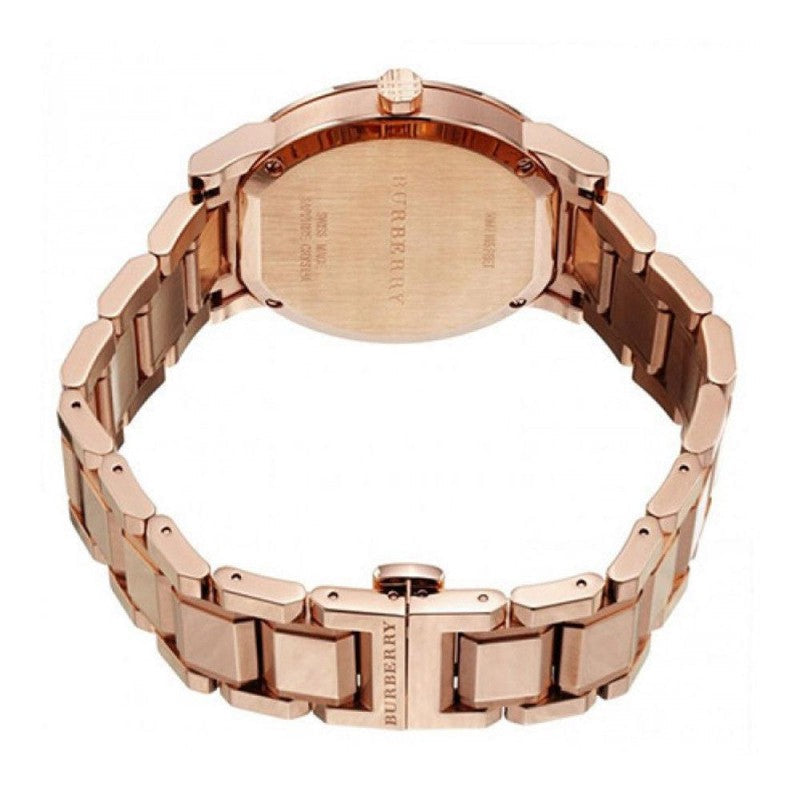 Burberry Women’s Swiss Made Quartz Rose Gold Stainless Steel White Dial Women's Watch BU9204 - Watches of New Zealand #3