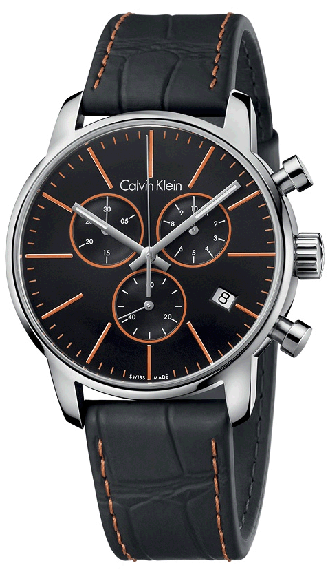Calvin Klein City Chronograph Quartz Black Dial Men's Watch K2G271C1