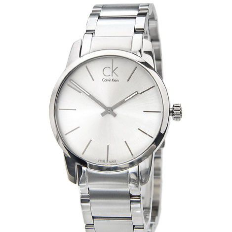 Calvin Klein City Women's Silver Watch K2G23126