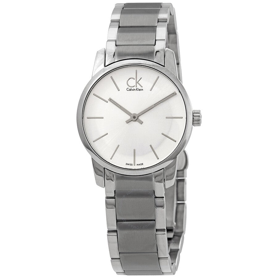 Calvin Klein City Women's Silver Watch K2G23126