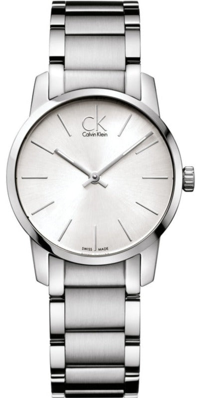 Calvin Klein City Women's Silver Watch K2G23126