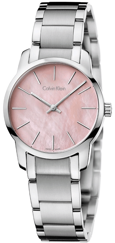 Calvin Klein City Mother of Pearl Ladies Watch K2G2314E