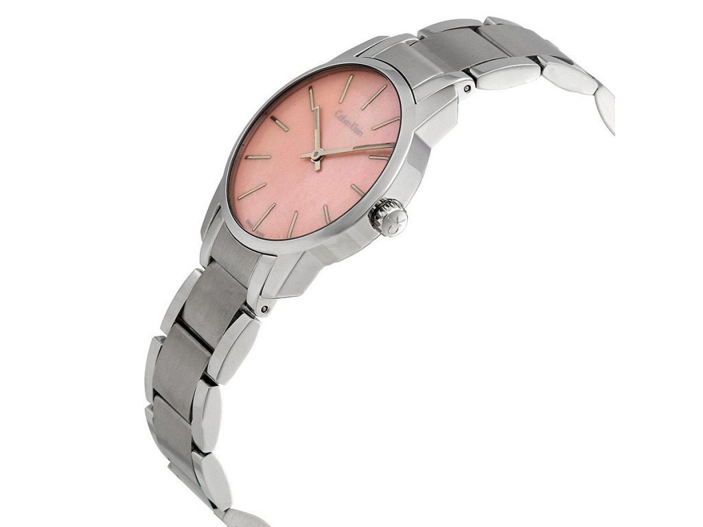 Calvin Klein City Mother of Pearl Ladies Watch K2G2314E