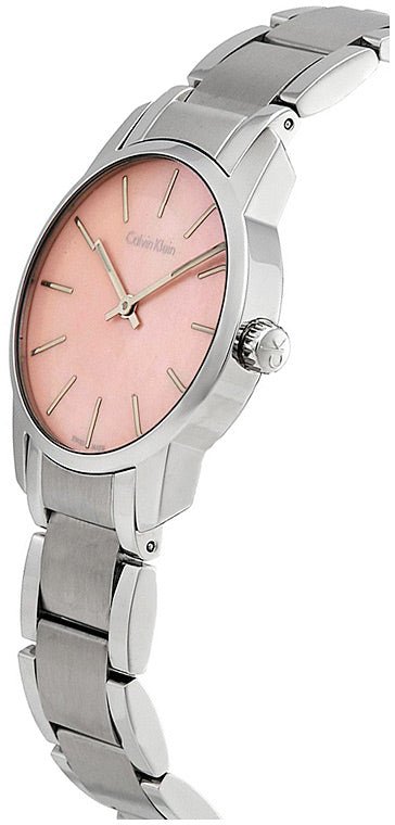 Calvin Klein City Mother of Pearl Ladies Watch K2G2314E