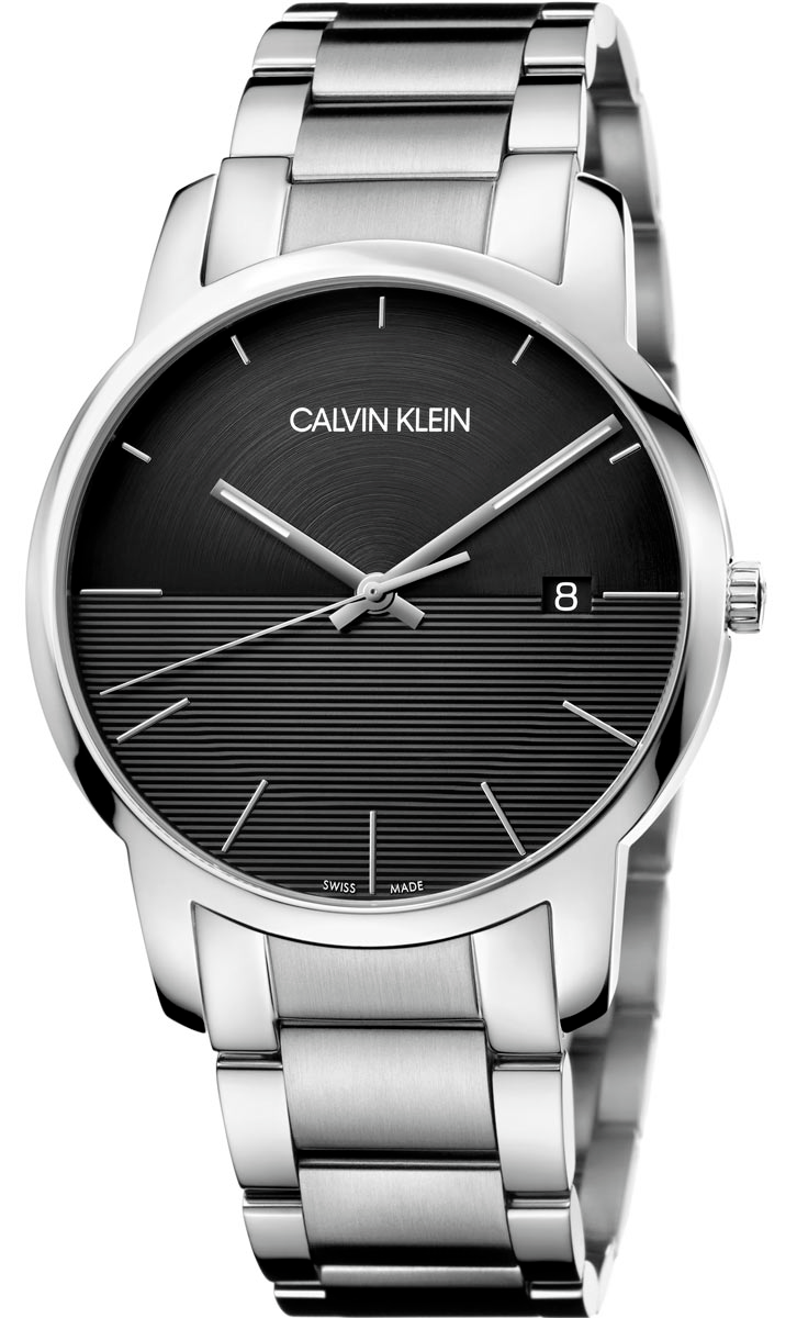 Calvin Klein City Quartz Black Dial Men's Watch K2G2G14C