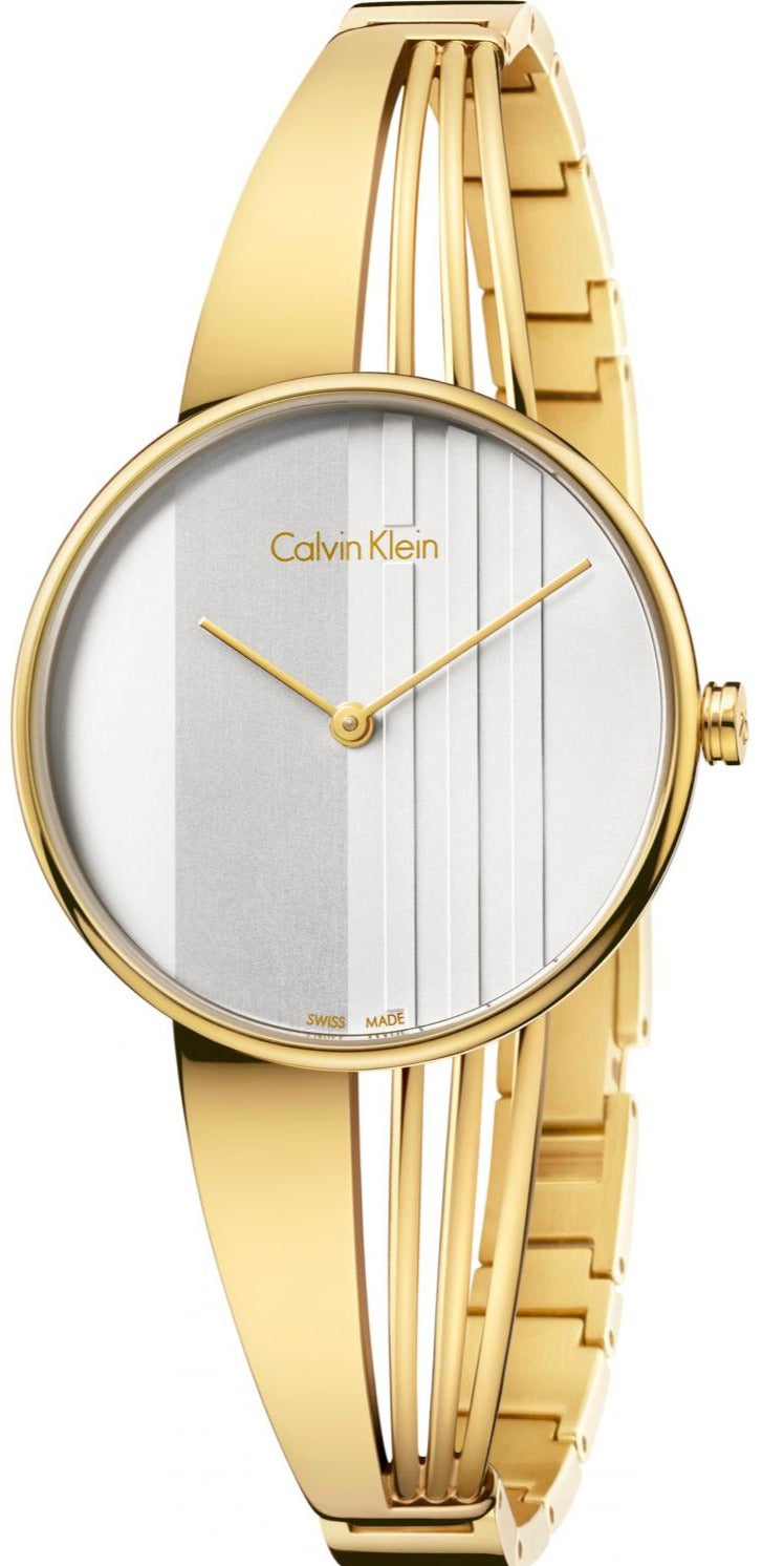 Calvin Klein Drift Gold Steel Ladies Watch K6S2N516