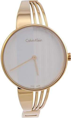 Calvin Klein Drift Quartz Silver Dial Women's Watch K6S2N616