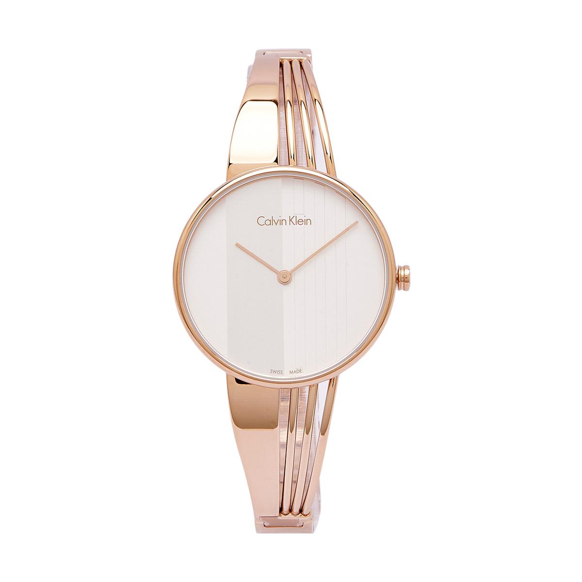 Calvin Klein Drift Quartz Silver Dial Women's Watch K6S2N616