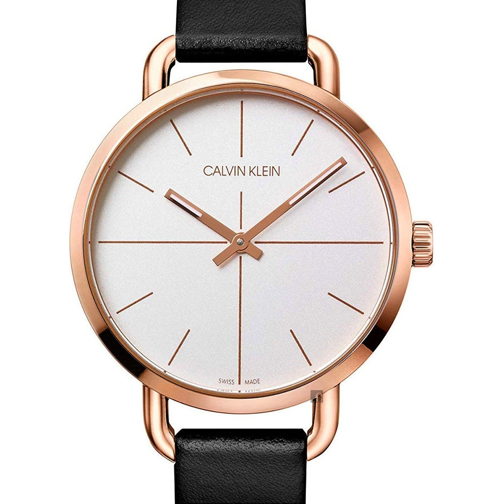 Calvin Klein Even Quartz Silver Dial Ladies Watch K7B236C6