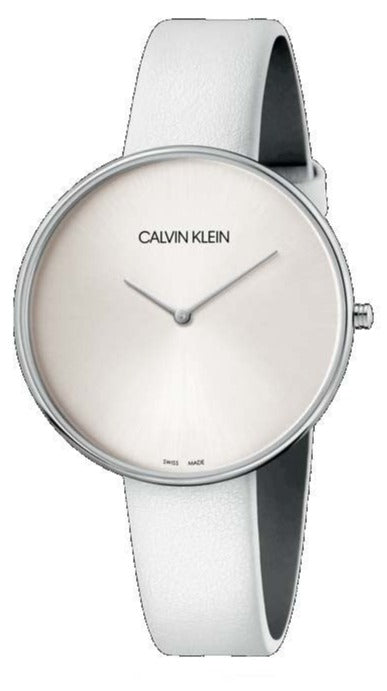 Calvin Klein Full Moon Quartz Silver Dial Ladies Watch K8Y231L6