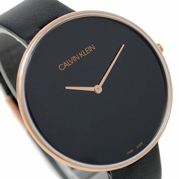 CALVIN KLEIN Full Moon Quartz Black Dial Ladies Watch K8Y236C1