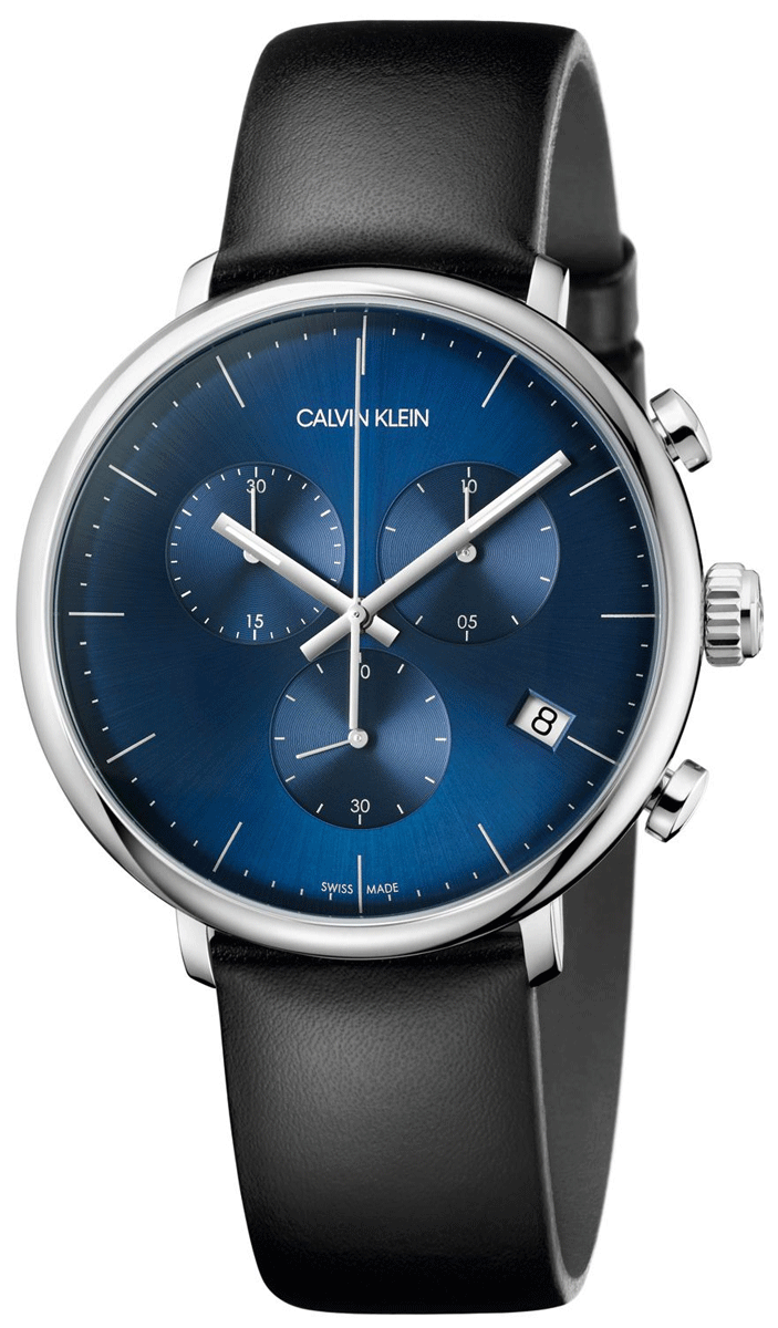 Calvin Klein High Noon Chronograph Quartz Blue Dial Men's Watch K8M271CN