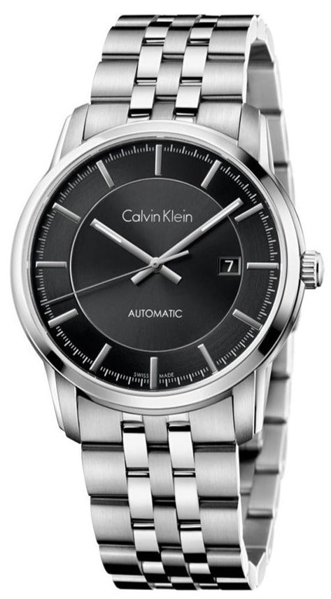 Calvin Klein Infinity Black Dial Automatic Men's Watch K5S34141