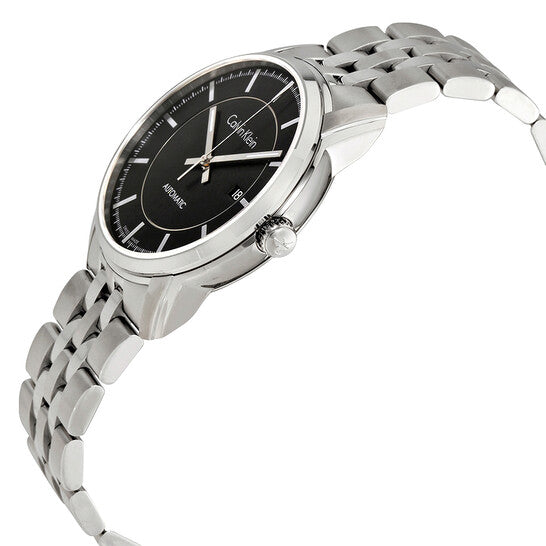 Calvin Klein Infinity Black Dial Automatic Men's Watch K5S34141
