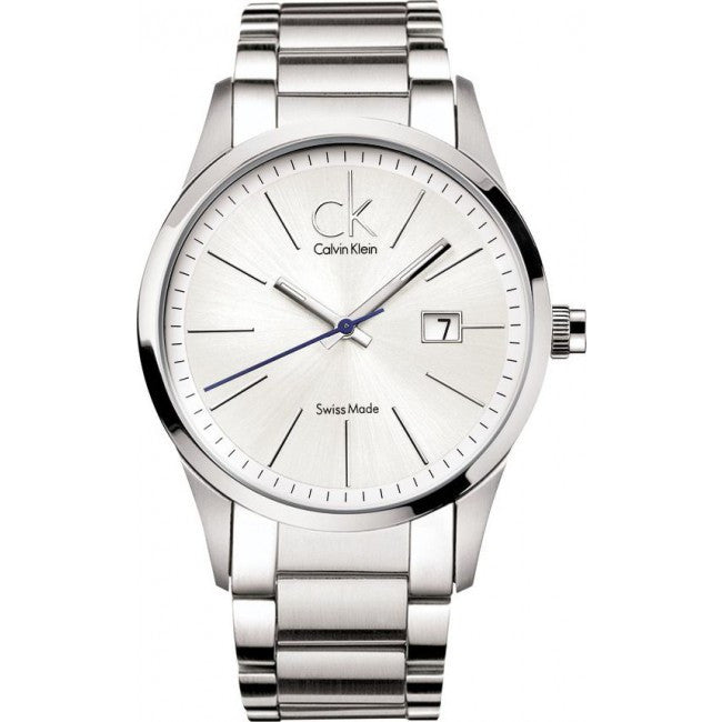 Calvin Klein Men's Silver Dial Stainless Steel Bracelet Watch K2246120