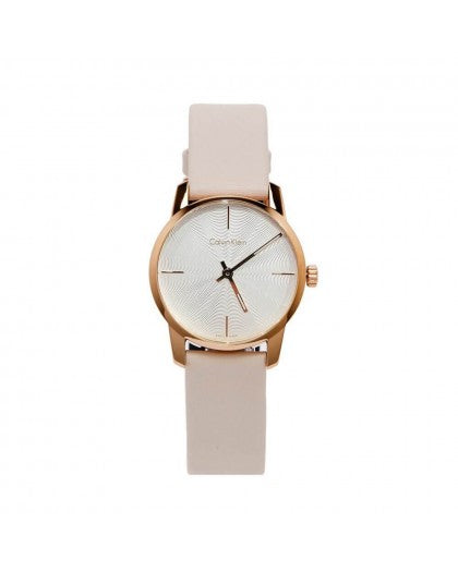 Calvin Klein City Quartz Silver Dial Women's Watch K2G236X6