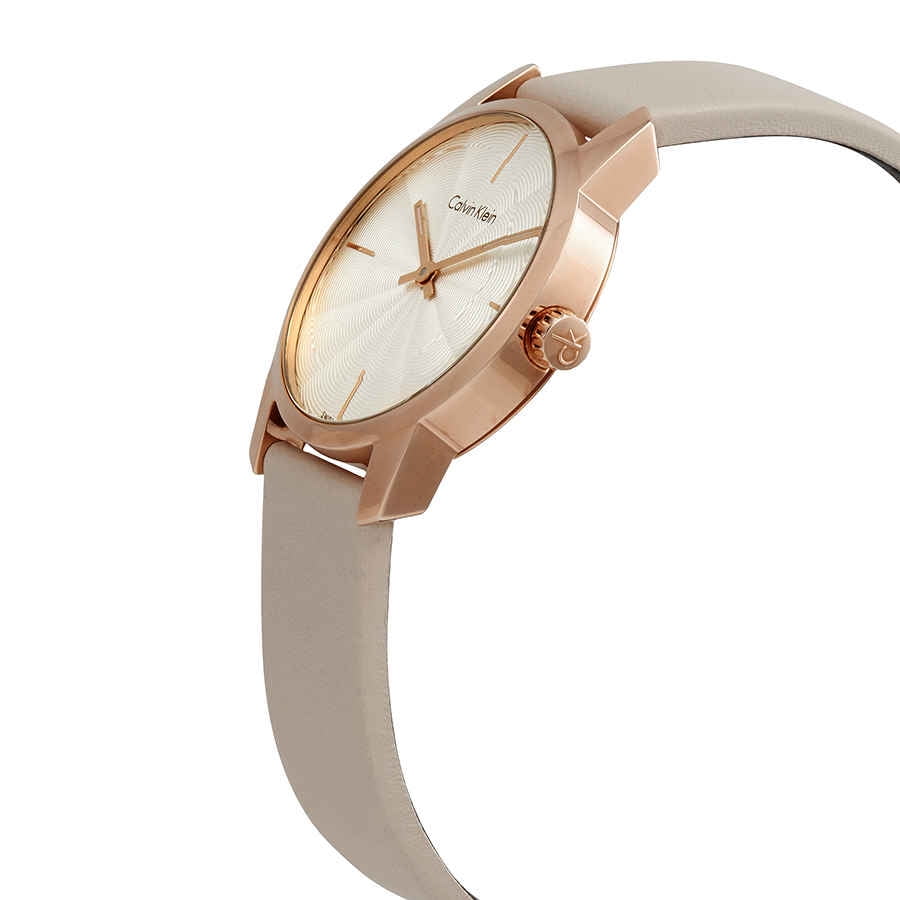 Calvin Klein City Quartz Silver Dial Women's Watch K2G236X6
