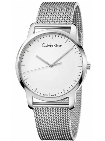 Calvin Klein City Mesh Stainless Steel Analog Casual Watch for Men K2G2G126