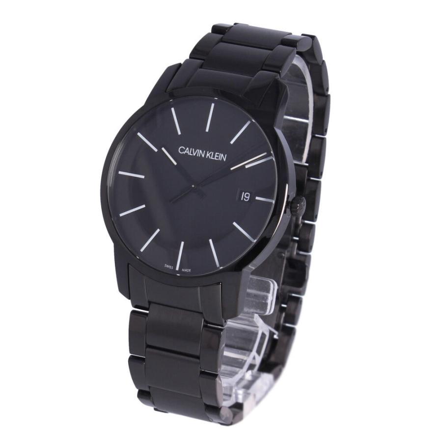 Calvin Klein City Quartz Black Dial Men's Watch K2G2G4B1
