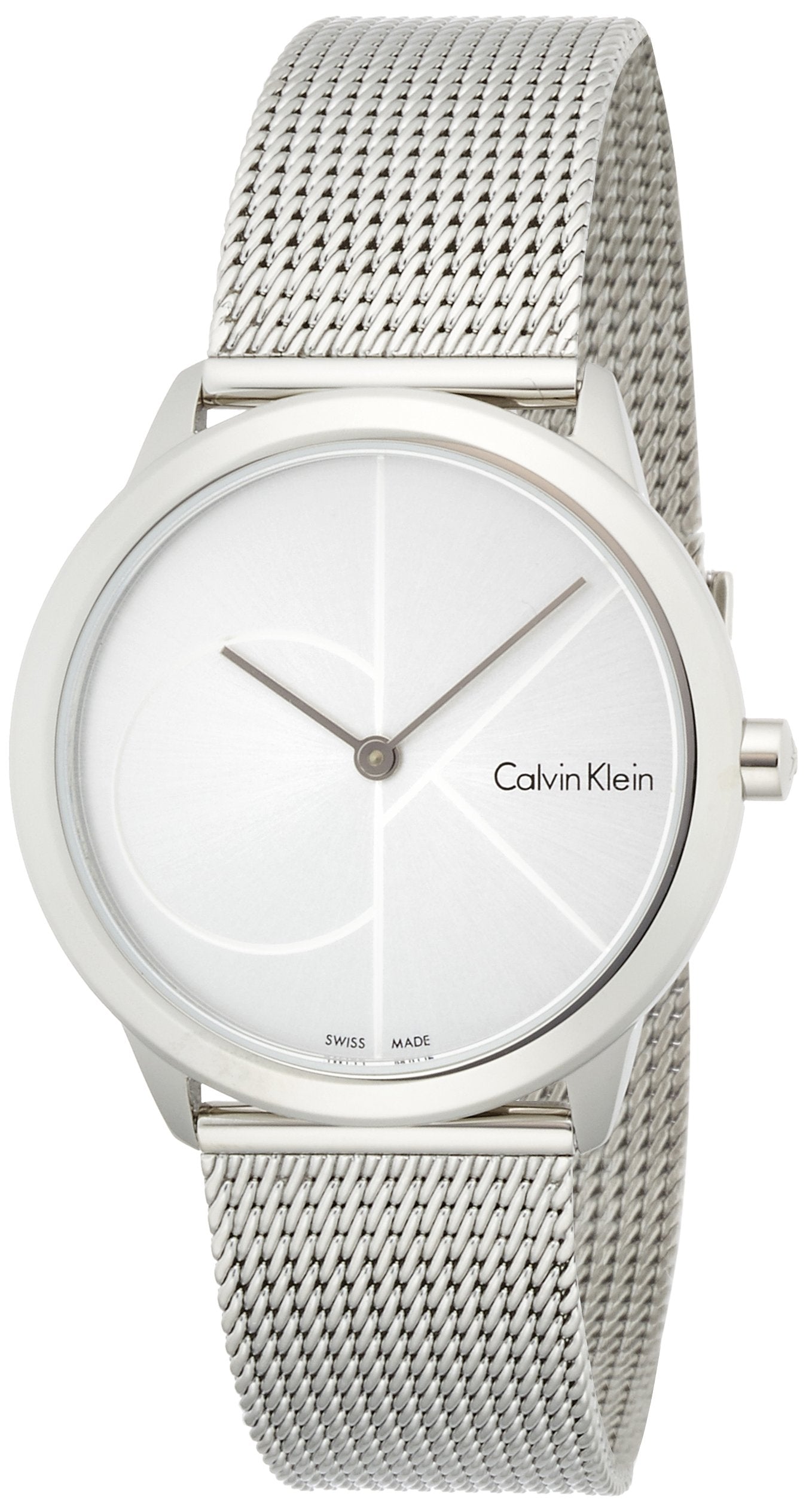 Calvin Klein Minimal Quartz Silver Dial Ladies Watch K3M2212Z