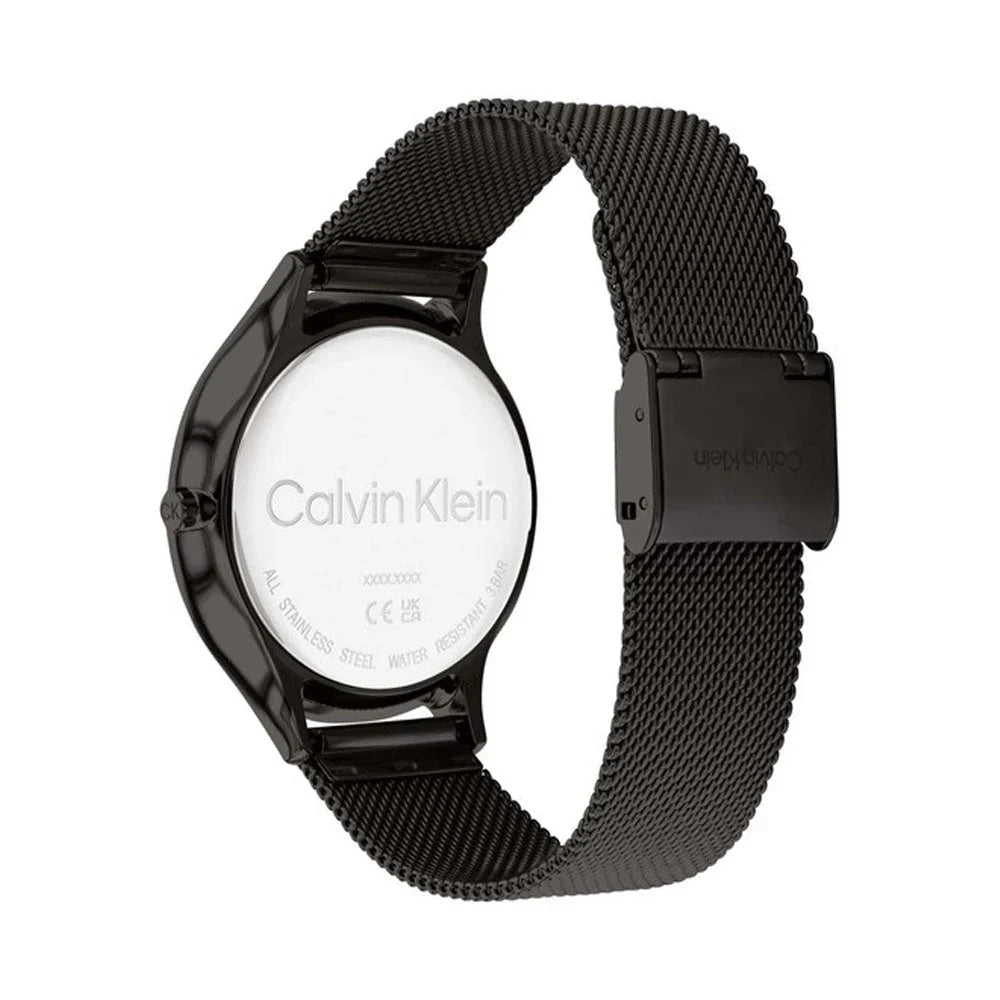 Calvin Klein Minimalist Black Watch for Women K3M224b1