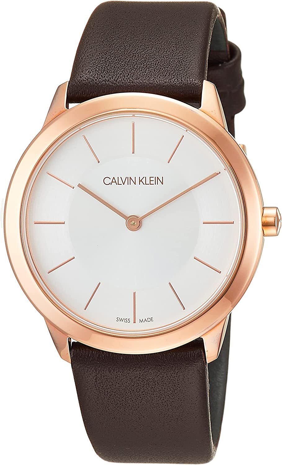 Calvin Klein Minimal Quartz Silver Dial Ladies Watch K3M226G6