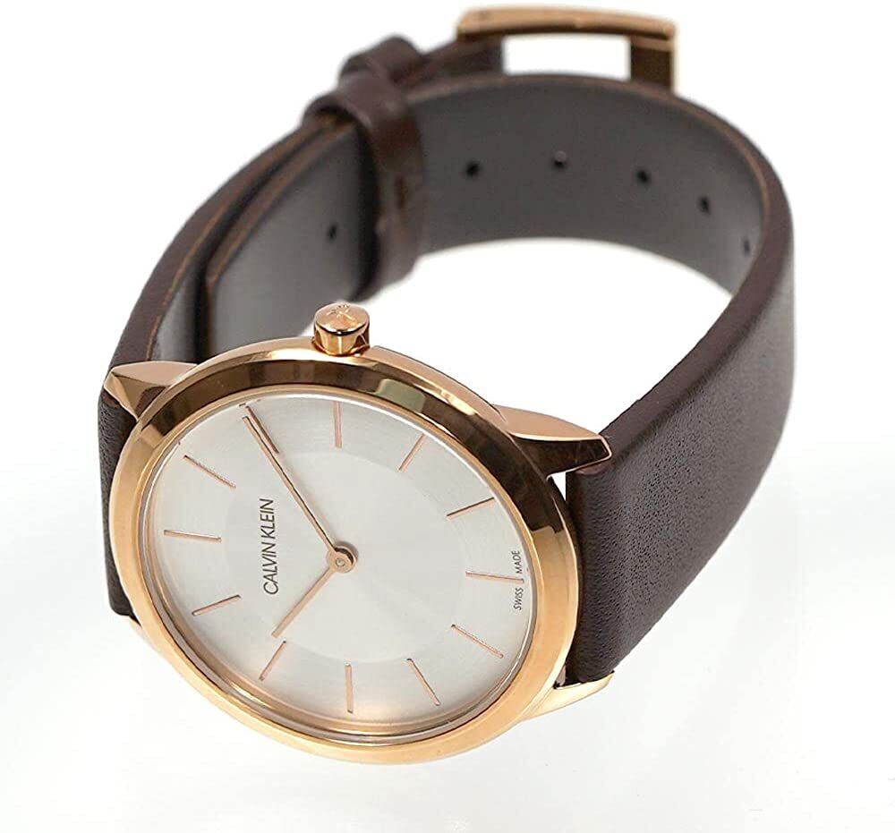 Calvin Klein Minimal Quartz Silver Dial Ladies Watch K3M226G6