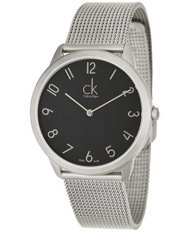 Calvin Klein Minimal Black Dial 40mm Men's Watch K3M51151